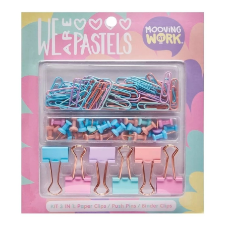 Set Escritorio Mooving Rose Gold