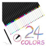 Fineliner 0,4mm 24 Colores Color Pen