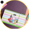 Set BTS K-Pop Organizador Planner + Pos-it + Clips