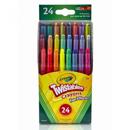 Crayola Crayones Girables 24 Colores
