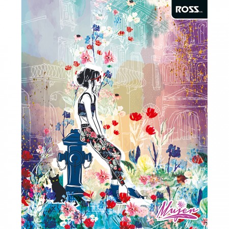 10 Cuadernos Universitarios Ross Mujer 