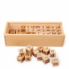 Set Cubos Alfabeto Madera
