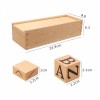 Set Cubos Alfabeto Madera