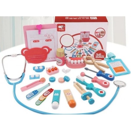Juego Doctor Dentista Madera