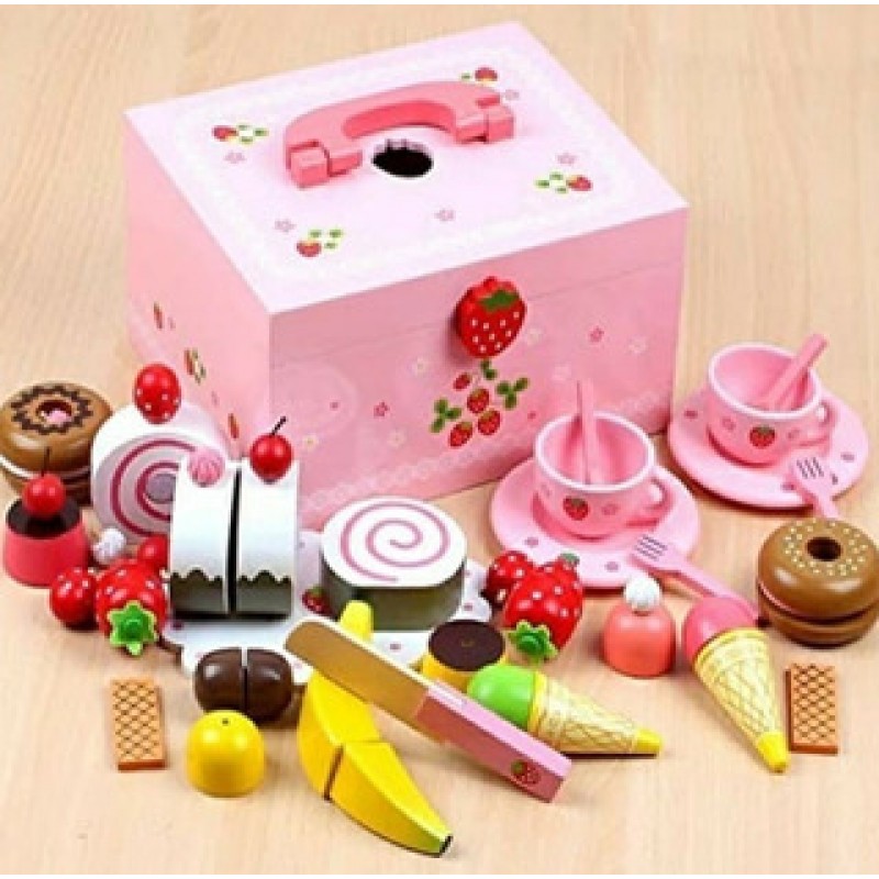 Set De Repostería Madera
