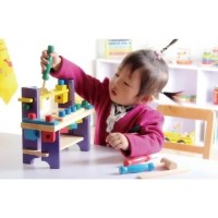 Caja De Herramientas De Madera Juguete Didactico Montessori