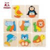 Pack 5 Puzzles 3D De Madera