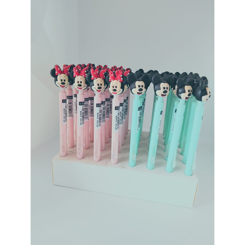 1 Porta Mina 0.5mm Minnie - Mickey