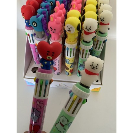 1 Lápiz Multicolor BTS21 10 Colores 