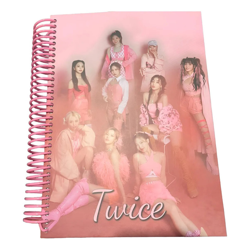Cuaderno Twice K-Pop 200 hjs