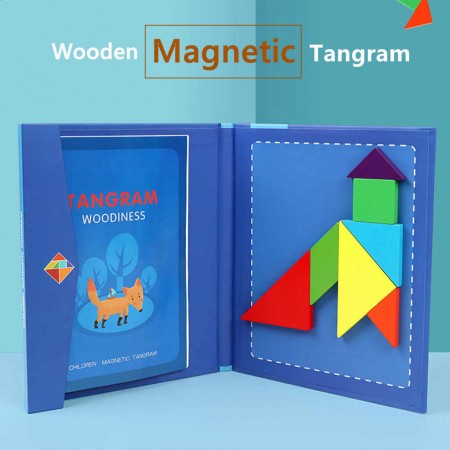 Libro Tangram Magnético