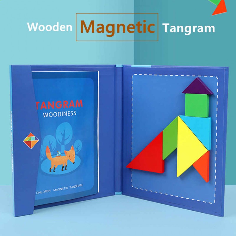 Libro Tangram Magnético