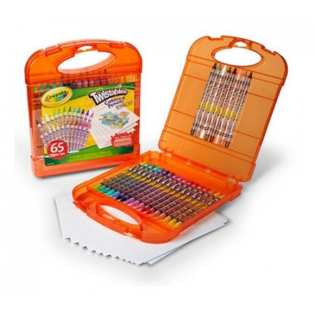 Crayola Set de Lápices de Colores Twistables 65 Piezas 