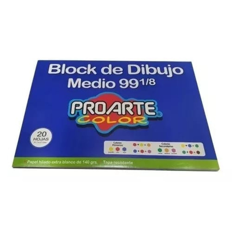 Block Dibujo Medio Proarte 99 1/8