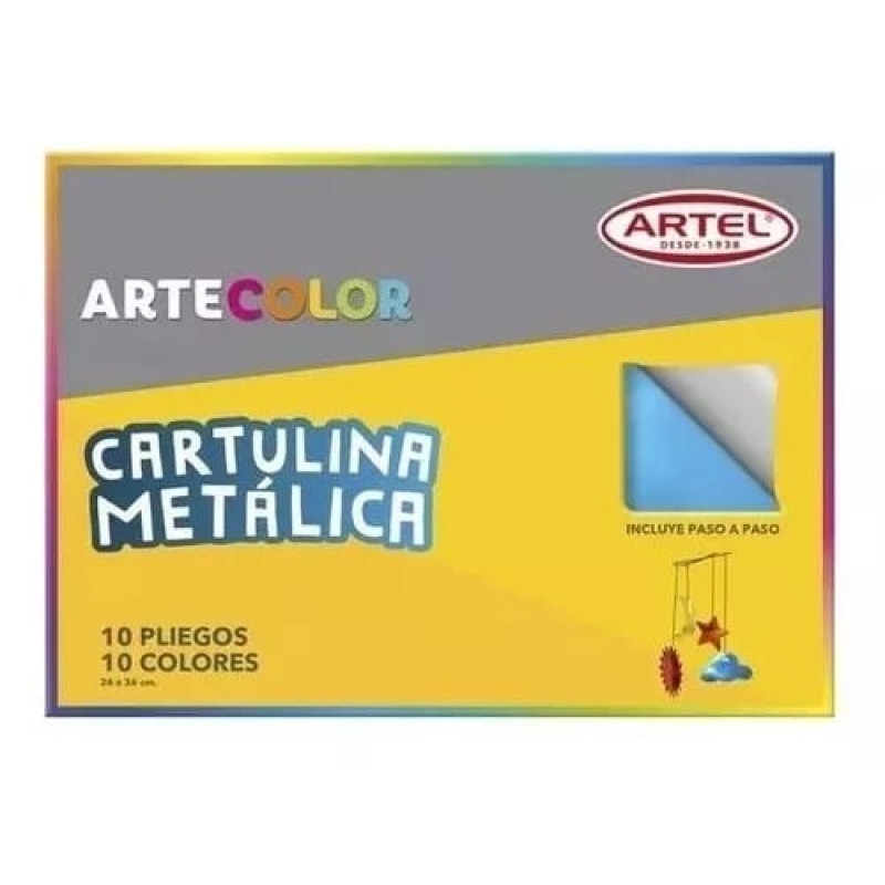 Carpeta Cartulina Metálica