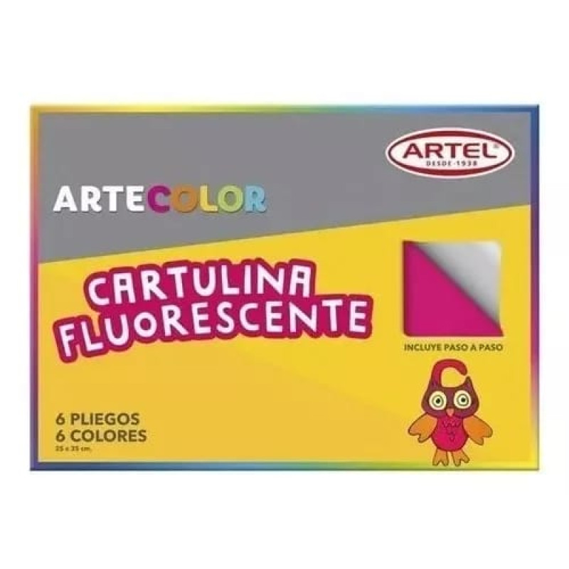 Carpeta Cartulina Fluorescente