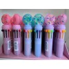 Lápiz diseño dona multicolor Kawaii (1 unidad)