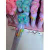 Lápiz diseño dona multicolor Kawaii (1 unidad)