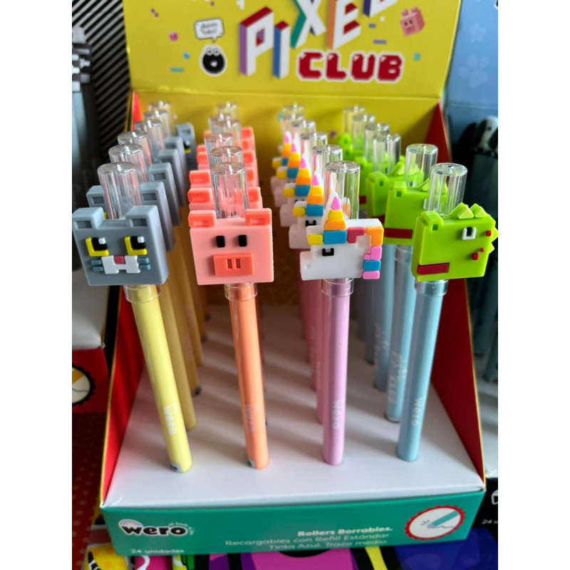 Lápiz Pixel Club Kawaii Wero